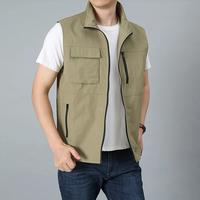 Gambar Rompi Motor anti Angin/Rompi Terbaru/Rompi Outdoor - Abu-abu, XXL dari Mang John Jacket undefined 1 Tokopedia
