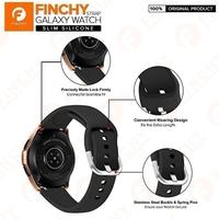 Gambar Finchy slim Silicone Strap Samsung galaxy gear s2 R380 replacement rubber Wristband tali pengganti smartwatch - Black dari Finchy Indonesia undefined 3 Tokopedia