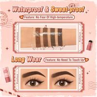 Gambar PinkFlash Brow Powder Eyebrow Stamp - GB01(grey brwn) dari Vita Cosmetic Bali undefined 3 Tokopedia