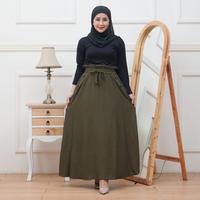 Gambar Rok payung Crinkle Premium Pinggang Karet Dan Tali Ada Kantong - No.04 dari Risyha fashion undefined 4 Tokopedia