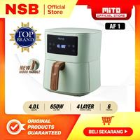 Gambar Mito Digital Air Fryer AF 1 4L Liter DigiFry AF 1 Hijau - Putih dari NSB ELEKTRONIK_NEW undefined 1 Tokopedia