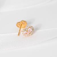 Gambar Giwang Emas Tusuk Tetes Air Waru( TU )- Gold Earring -Toko Emas Gadjah - Kuning- Mt Pink, 16 K dari Toko Emas Gadjah - Sejak 1918 undefined 1 Tokopedia