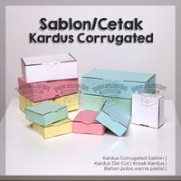 Gambar CETAK Kardus Corrugated | CUSTOM Box Packing Souvenir Pizza| 100x65cm dari percetakankarduscom undefined 4 Tokopedia