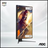 Gambar Gaming Monitor AOC Q27G4 27" IPS QHD 1440p 180HZ HDMI DP ERGO VESA dari BCM Computer undefined 4 Tokopedia