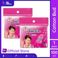 Gambar Selection Cotton Bud isi 100 pcs, Korek Kuping Kapas Bayi & Dewasa dari Big One Online undefined 2 Tokopedia