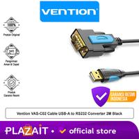 Gambar Vention VAS-C02 Cable USB-A to RS232 Converter 2M Black dari Plaza IT Store undefined 1 Tokopedia