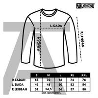 Gambar Kaos Lengan Panjang Driver Muda Jangan Ngebut by triple A Distro - Navy, L dari Triple A Distro undefined 5 Tokopedia