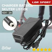 Gambar Charger Baterai Sepeda Listrik 42V 2A 84W Skuter Lithium-ion DC Plug dari LOA SPORT undefined 1 Tokopedia