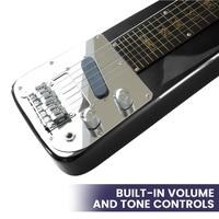 Gambar Gitar Lap Steel Slide Elektrik Hawaiian 6 String Verona LPG-60 - Hitam dari AP Music Indonesia undefined 4 Tokopedia