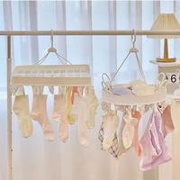 Gambar Gantungan Baju Bayi Jemuran Lipat Gantung 24 Jepitan Putih Aesthetic dari DE NEW LIFE undefined 1 Tokopedia