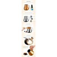 Gambar Diguo DG-2010 Steaming Pitcher 600ml Milk Jug Latte Art Cup dari Maharaja Coffee undefined 2 Tokopedia
