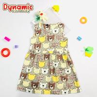 Gambar Kokoro Dress Anak Perempuan Cantik Lucu Kekinian Acara Pesta Size S-XL - Bear, S dari dynamic kids &amp; baby undefined 1 Tokopedia