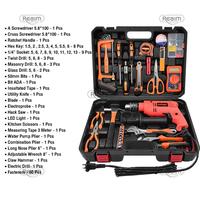 Gambar Hand Toolset / Tool Kit Set / Toolbox Cordless Drill Set / Toolkit 113 - 113 PCS SET dari TOKO DARTTY undefined 3 Tokopedia