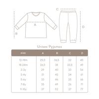 Gambar Awan Kids Unisex Pyjamas  - TENCEL Pajamas Anak Unisex Baju Tidur - Pastel Blue, 12-18m dari Ninemonthslater.idn undefined 5 Tokopedia