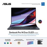 Gambar ASUS Zenbook Pro 14 Duo OLED UX8402ZE-OLEDS755 (Core i7-12700H, 16GB, dari Anugrah Laptop Official Store undefined 1 Tokopedia
