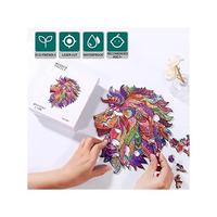 Gambar Wooden Puzzles Adults200 Pcs Lion Puzzle Unique Animal Shape 11.02 dari Viary Market_333 undefined 5 Tokopedia