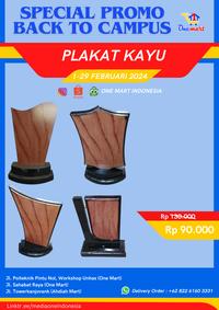 Gambar PLAKAT AKRILIK/KAYU - AKRILIK dari One Mart Indonesia undefined 2 Tokopedia