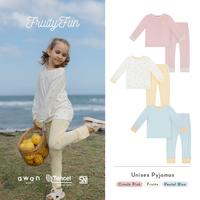 Gambar Awan Kids Unisex Pyjamas  - TENCEL Pajamas Anak Unisex Baju Tidur - Pastel Blue, 12-18m dari Ninemonthslater.idn undefined 1 Tokopedia