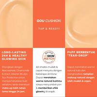 Gambar [Ready Stock]Gouté Goucushion-Dewy Finish Cushion with Glowing Look - 01 Light Avenue dari Ainoona undefined 4 Tokopedia