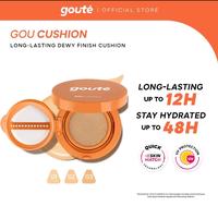Gambar [Ready Stock]Gouté Goucushion-Dewy Finish Cushion with Glowing Look - 01 Light Avenue dari Ainoona undefined 1 Tokopedia