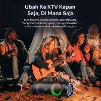 Gambar ROBOT Karaoke Speaker RB-600 / RB600 Wireless Microphone 40W IPX5 dari PoinMall undefined 4 Tokopedia