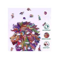 Gambar Wooden Puzzles Adults200 Pcs Lion Puzzle Unique Animal Shape 11.02 dari Viary Market_333 undefined 2 Tokopedia