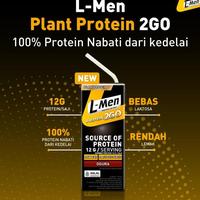 Gambar EF 24 Packs - L-Men UHT Plant Protein 2GO Ogura (Kacang Merah) 190ml dari Laris Food Sby undefined 4 Tokopedia