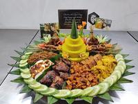Gambar Nasi Tumpeng Combo Tampah / Tumpeng Sate / Set Tumpeng / Tumpeng Hajatan by DGM FOODS - Daging Ayam dari Domba Guling Madu undefined 3 Tokopedia