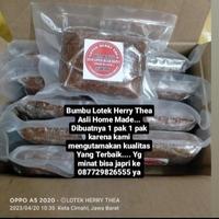 Gambar Bumbu Lotek Herry Thea (D/H Lotek Buah Batu) Hanya bumbu saja ya - Pedas dari HERRY THEA SHOP undefined 4 Tokopedia