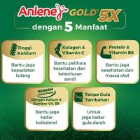 Gambar EF Anlene Gold 5X Susu Bubuk Vanilla 3 x 885g-Tulang, Sendi & Otot dari Laris Food Sby undefined 5 Tokopedia