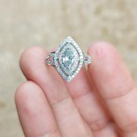 Gambar cincin emas berlian center berlian marquise 0.54ct full berlian eropa dari RASYID JEWELLERY undefined 1 Tokopedia