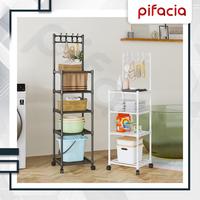 Gambar Rak Dapur Susun Rak Panci Rak Rice Cooker Magiccom Rak Tempat Penyimpa - 4 Susun, Hitam dari Pifacia undefined 1 Tokopedia