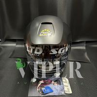 Gambar Helm LTD Abu Abu - Abu Doff  dari VIPER2GD undefined 5 Tokopedia