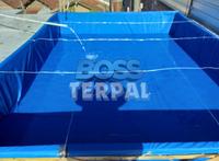 Gambar Kolam Terpal Ikan 6 x 4  x 1m - Bak Terpal Lele - Terpal Tambak dari Boss Terpal Indonesia undefined 5 Tokopedia