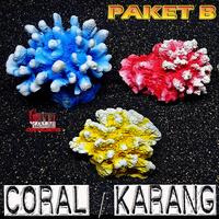 Gambar Paket karang coral resin dekorasi hiasan ornamen aquarium akuarium dari reptilestore.id undefined 1 Tokopedia