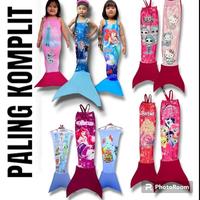 Gambar Kekinian Baju Renang Kostum Mermaid Motif Karakter FROZEN BARBIE LOL - barby, M dari Adolf Kitler undefined 2 Tokopedia
