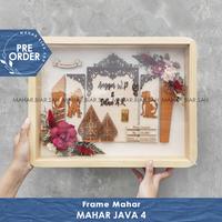 Gambar PO Frame Mahar JAVA 4 Seserahan / Mahar kayu Adat Jawa Rama Shinta - Akrilik 1 sisi dari Mahar.biar.sah undefined 1 Tokopedia