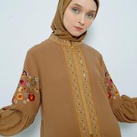 Gambar Abaya HIKMAT A9927 Original + hijab - Hitam, S dari NezsaShop undefined 2 Tokopedia