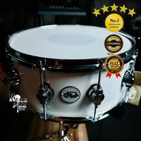 Gambar DW DRUM DDLG0614SSWH Snare Drum - 6-inch x 14-inch, Gloss White dari Rockpizz Music Sesetan undefined 1 Tokopedia