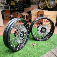 Gambar VELG VROSSI XR TUBLES CRF 150 SUPERMOTO VELG JARI JARI JARI TUBLES CRF dari bintang225modifikasi undefined 4 Tokopedia