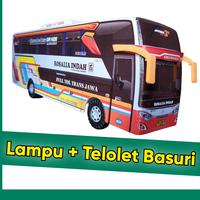 Gambar Miniatur bus bis Rosalia indah voyager SR3 Telolet Basuri - Voyager, Lampu + Telolet dari Angzie Store undefined 4 Tokopedia