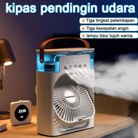Gambar Kipas Ac Mini dengan Air Cooling Fan Portable Angin Led dari Nurija Store undefined 1 Tokopedia