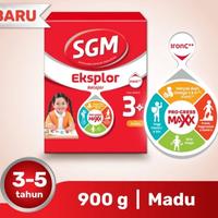 Gambar SGM Eksplor 3+ dengan Iron C Susu Bubuk Rasa Vanila dan Madu 900 g - Madu dari Chika Barokah Shop undefined 5 Tokopedia