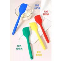 Gambar Sanneng Spatula Silicone / Heat-resistant Silicone Spatula Color Blue - Biru, Large (SN8706) dari Trinity Kitchen undefined 2 Tokopedia