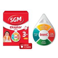 Gambar SGM Eksplor 3+ dengan Iron C Susu Bubuk Rasa Vanila dan Madu 900 g - Madu dari Chika Barokah Shop undefined 2 Tokopedia