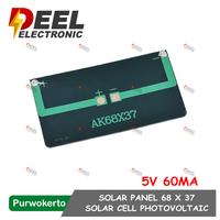 Gambar SOLAR PANEL 5V 60MA 68X37MM PANEL SURYA SOLARCELL PLTS MINI SOLARCELL dari DEEL ELECTRONIC undefined 5 Tokopedia