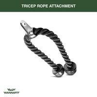 Gambar Tricep Rope wannafit triceps tali gym fitness pull down attachment dari padarshop undefined 3 Tokopedia