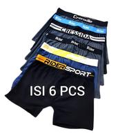 Gambar HEMAT 6 Pcs Celana Dalam Pria Dewasa | Boxer Pria Dewasa Berkualitas - Isi 3 Pcs, XXL dari Pusat Fashion12 undefined 1 Tokopedia