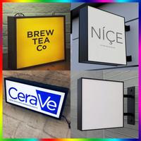 Gambar Neon Box Kotak 1 & 2 Sisi Acrylic PVC LED Free Design Murah Meriah - Galvanis 1 Sisi, 50CM x 100CM dari AcrylicWorks undefined 4 Tokopedia