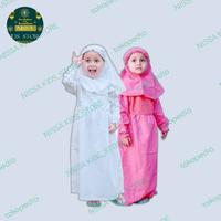 Gambar Baju Gamis Anak Perempuan Muslim Model Brukat Usia 1-6 Tahun. - Tosca, S dari NISSA KIDS_STORE undefined 5 Tokopedia